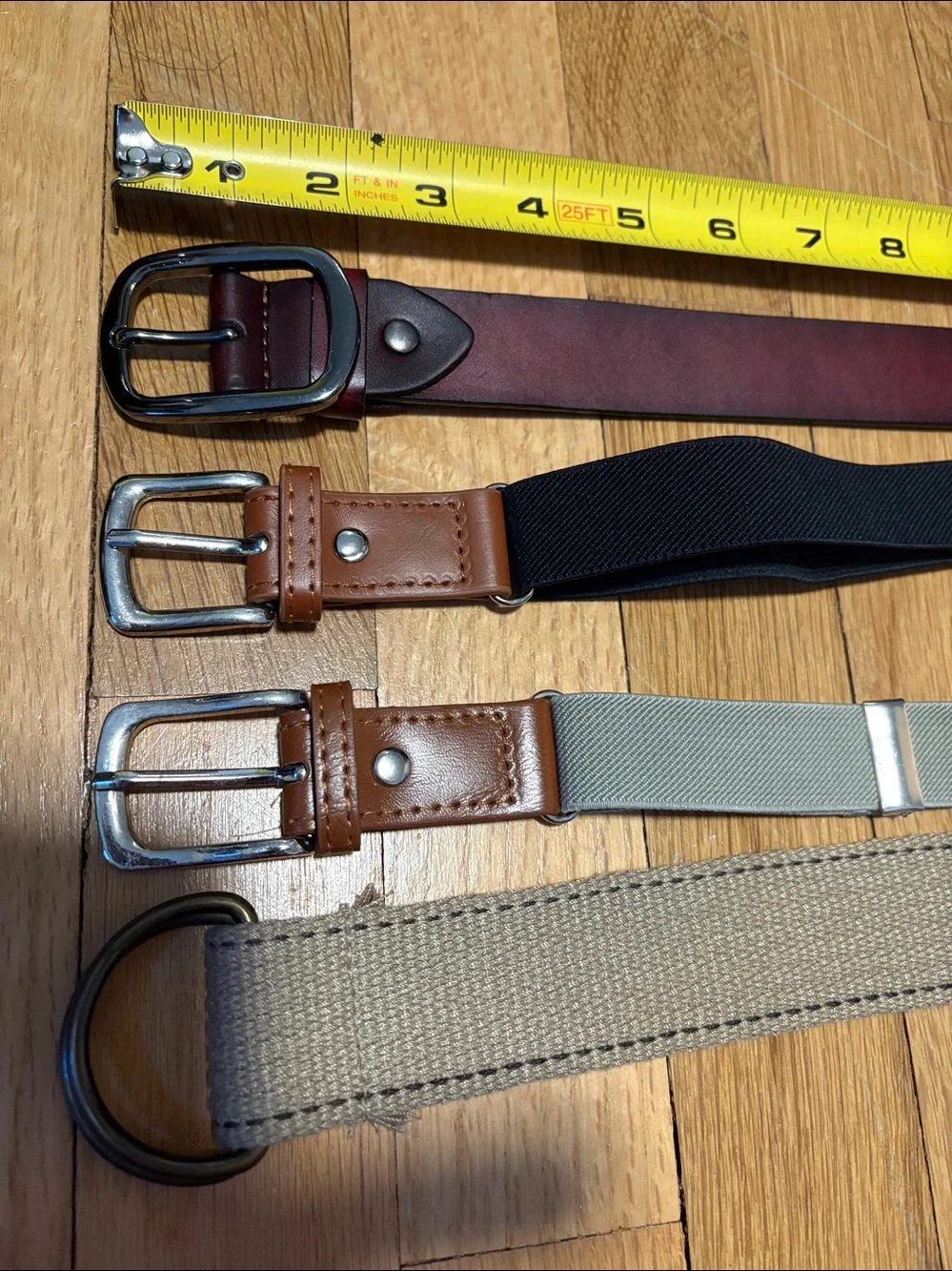 4 Child size belts